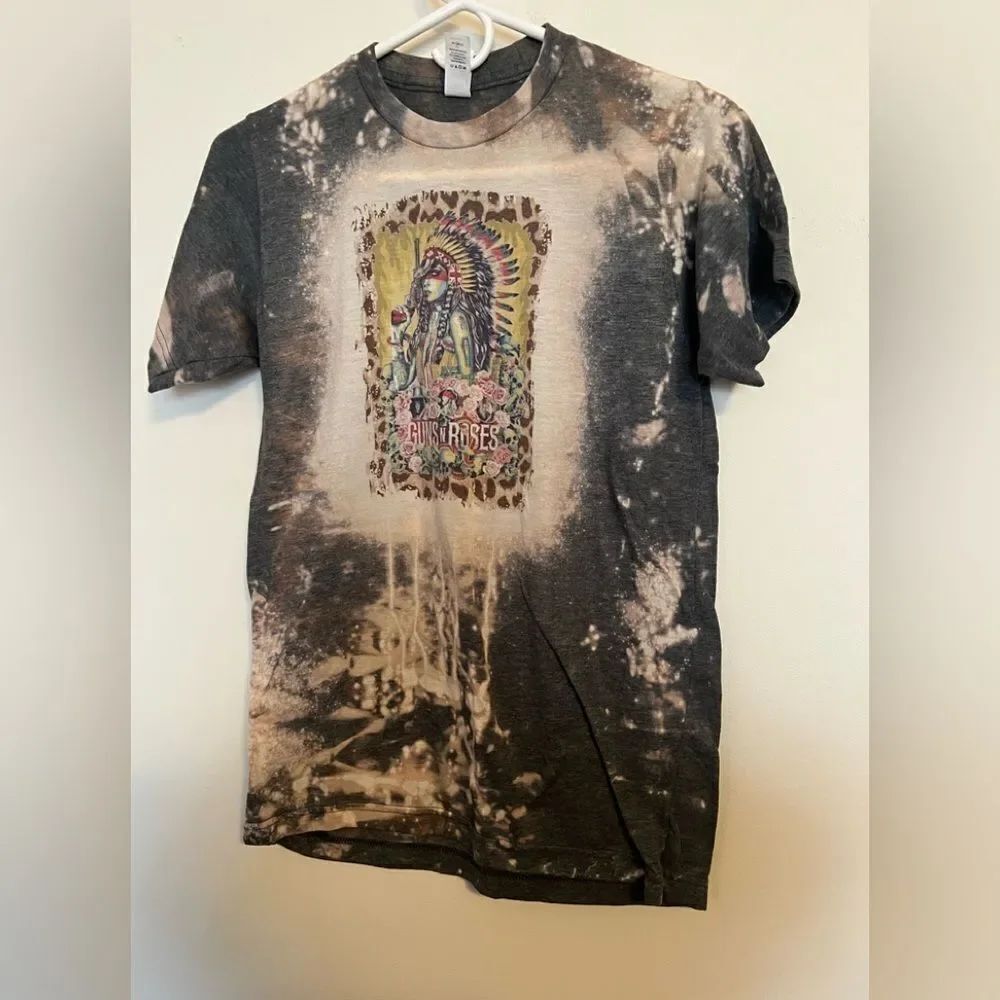 Guns N Roses Tie Dye Shirt